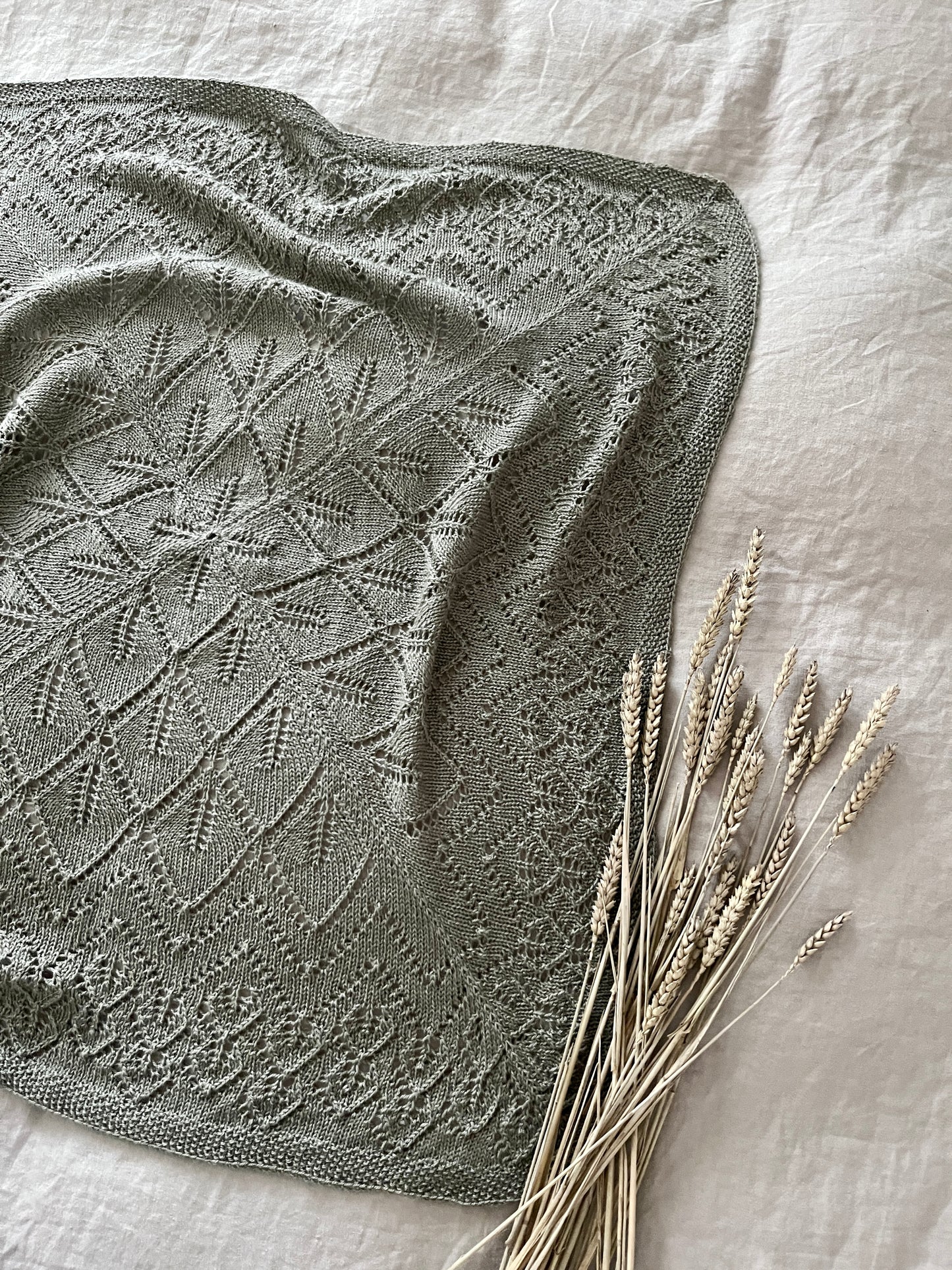 Gullbrá ungbarnateppi