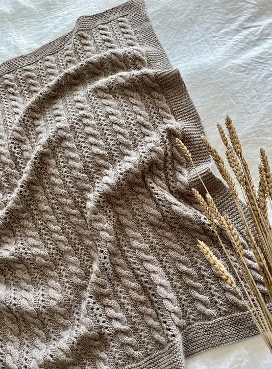 Nóvember ungbarnateppi