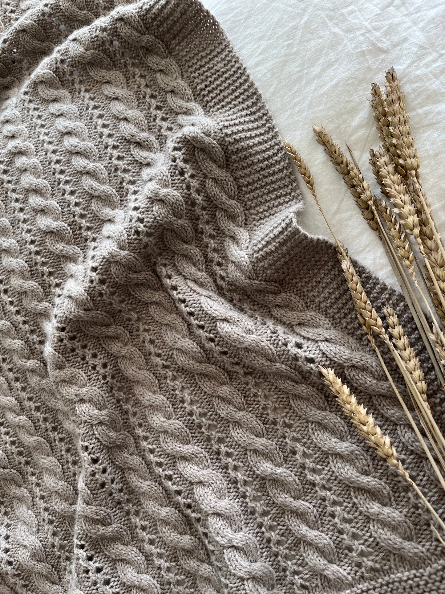 Nóvember ungbarnateppi