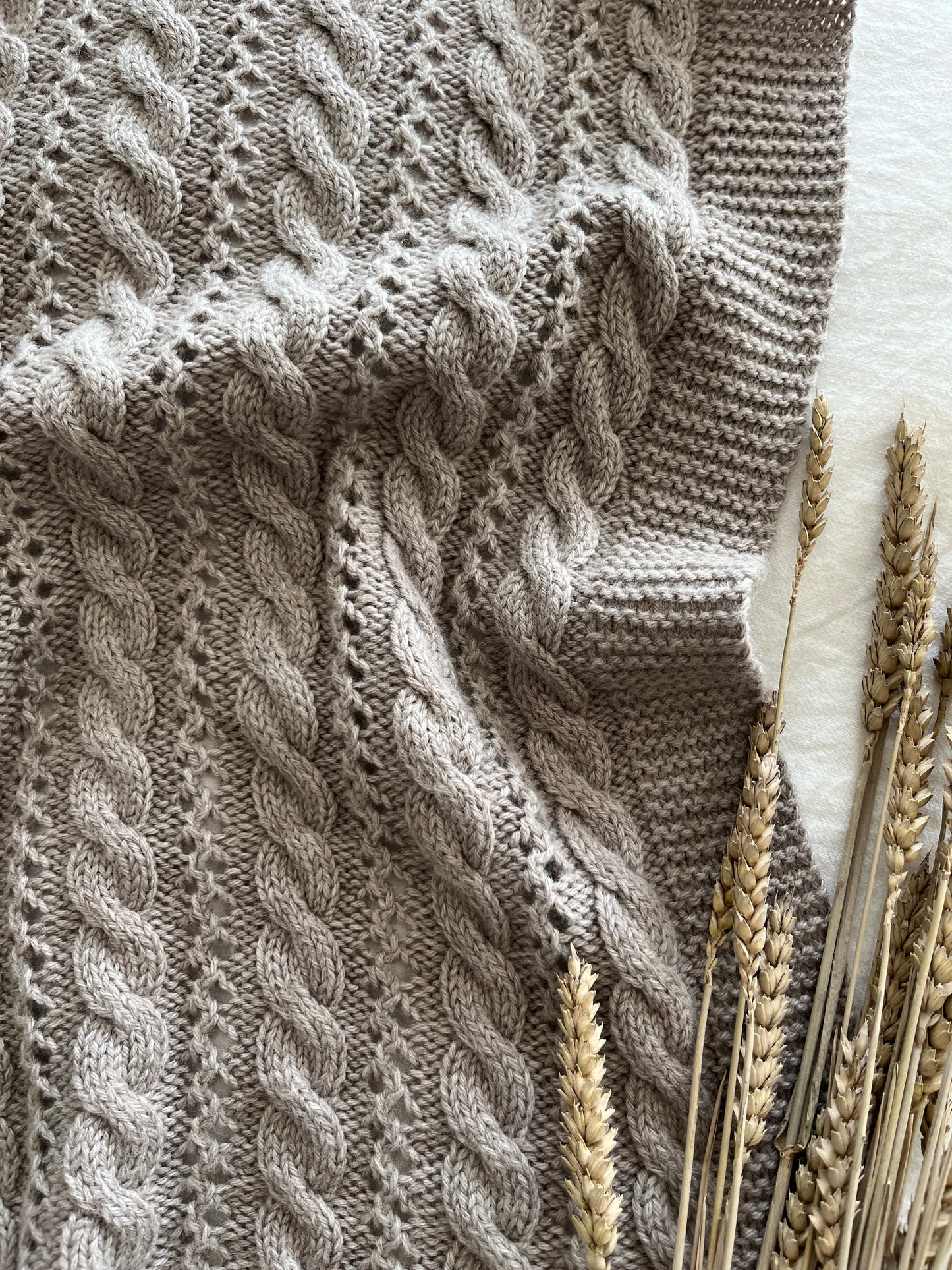 Nóvember ungbarnateppi