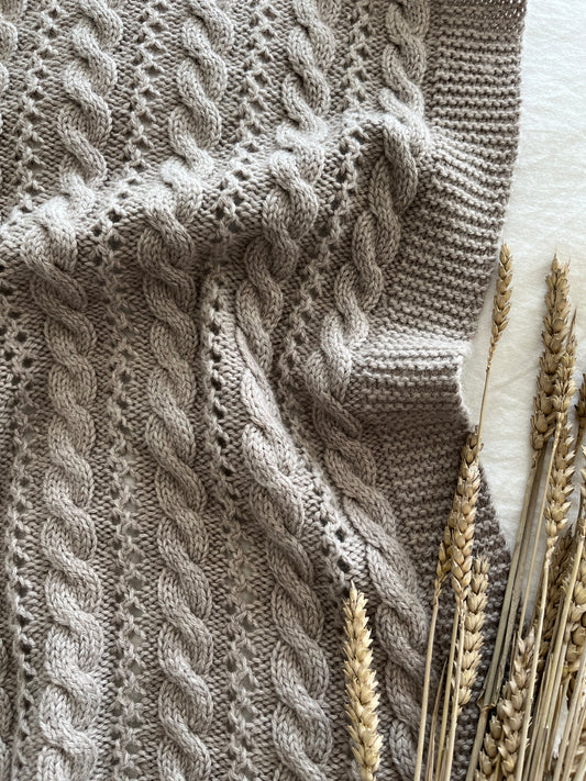 Nóvember ungbarnateppi