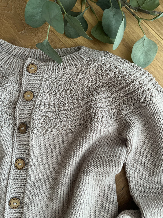 Tópas - hneppt barnapeysa